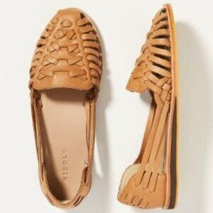 Nisolo Women's Woven Leather Huarache Sandals